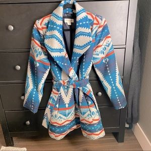 Ariat Western Wool Blend Trench Coat